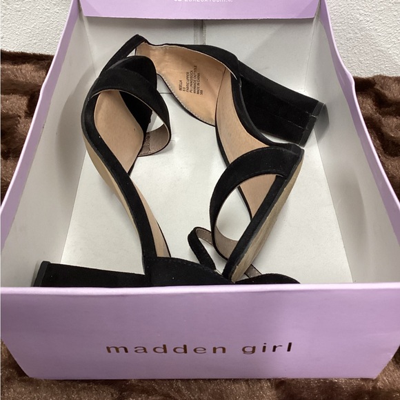 Madden girl BELLA BLACK size 8.5 - Picture 5 of 5